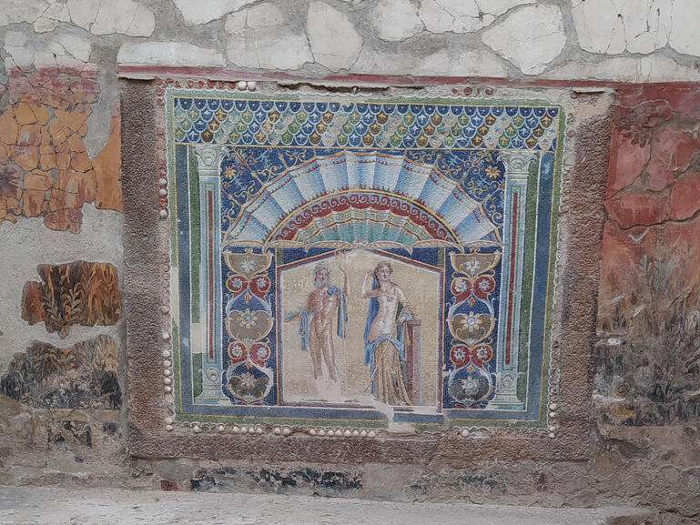 Ercolano, mosaico